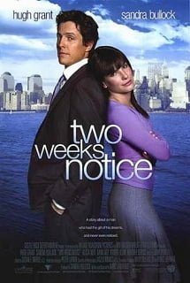 ดูหนังออนไลน์ฟรี Two Weeks Notice (2002)