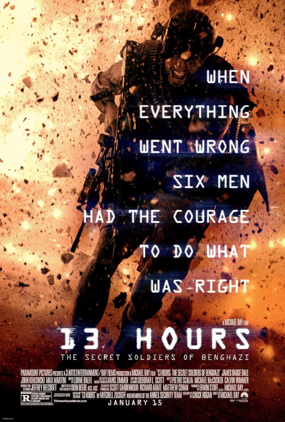 ดูหนังออนไลน์ฟรี 13 Hours: The Secret Soldiers of Benghazi (2016)
