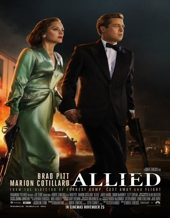 ดูหนังออนไลน์ฟรี Allied (2016)