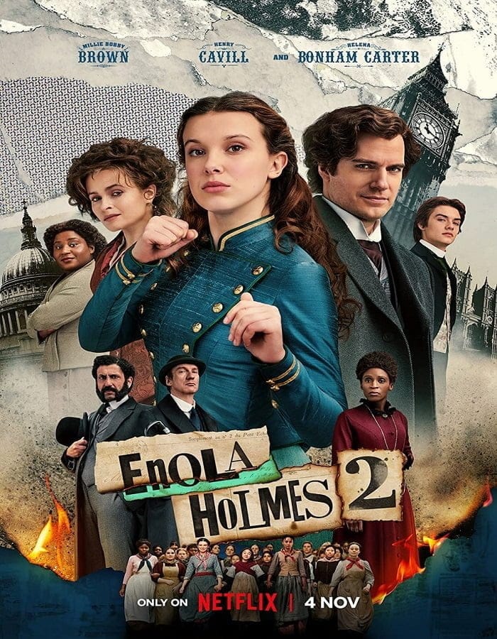 ดูหนังออนไลน์ฟรี Enola Holmes 2 (2022)