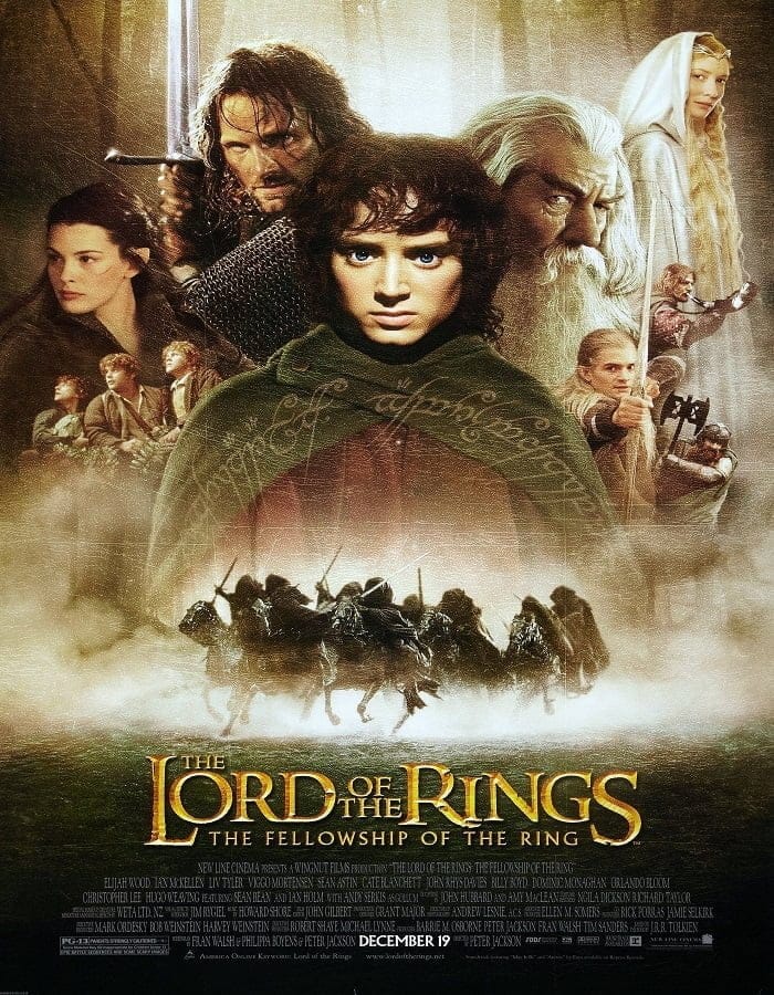 ดูหนังออนไลน์ฟรี The Lord of the Rings 1 The Fellowship of the Ring (2001)