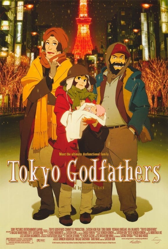 ดูหนังออนไลน์ฟรี Tokyo Godfathers (2003)