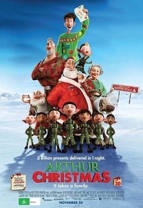 ดูหนังออนไลน์ฟรี Arthur Christmas (2011)