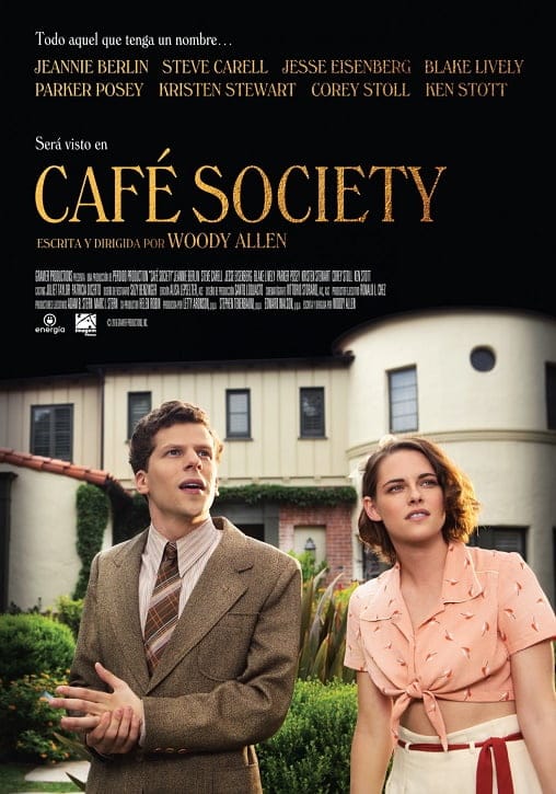 ดูหนังออนไลน์ฟรี Cafe Society (2016)