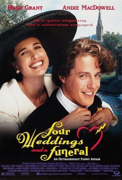 ดูหนังออนไลน์ฟรี Four Weddings and a Funeral (1994)  4