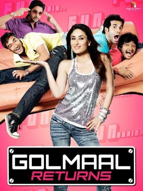 ดูหนังออนไลน์ฟรี Golmaal Returns (2008)