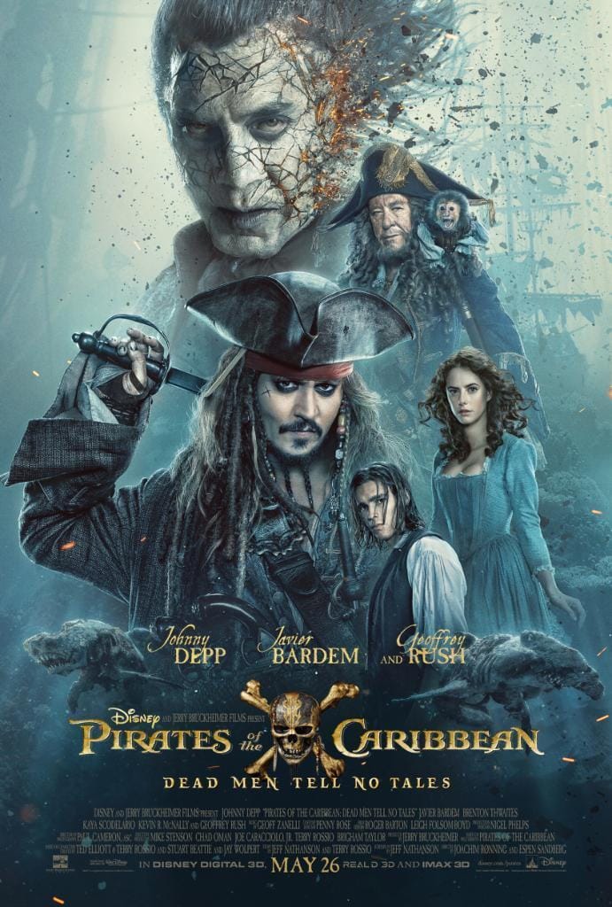 ดูหนังออนไลน์ฟรี 5:  (2017) Pirates of the Caribbean 5: Dead Men Tell No Tales