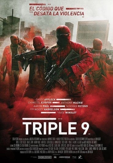 ดูหนังออนไลน์ฟรี Triple 9 (2016)