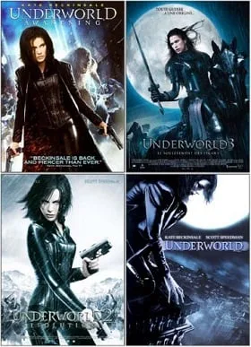 ดูหนังออนไลน์ฟรี Underworld Quadrilogy 1-5