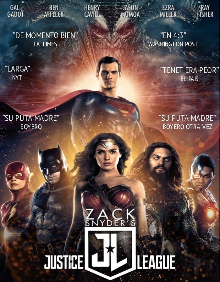 ดูหนังออนไลน์ฟรี Zack Snyder’s Justice League (2021)