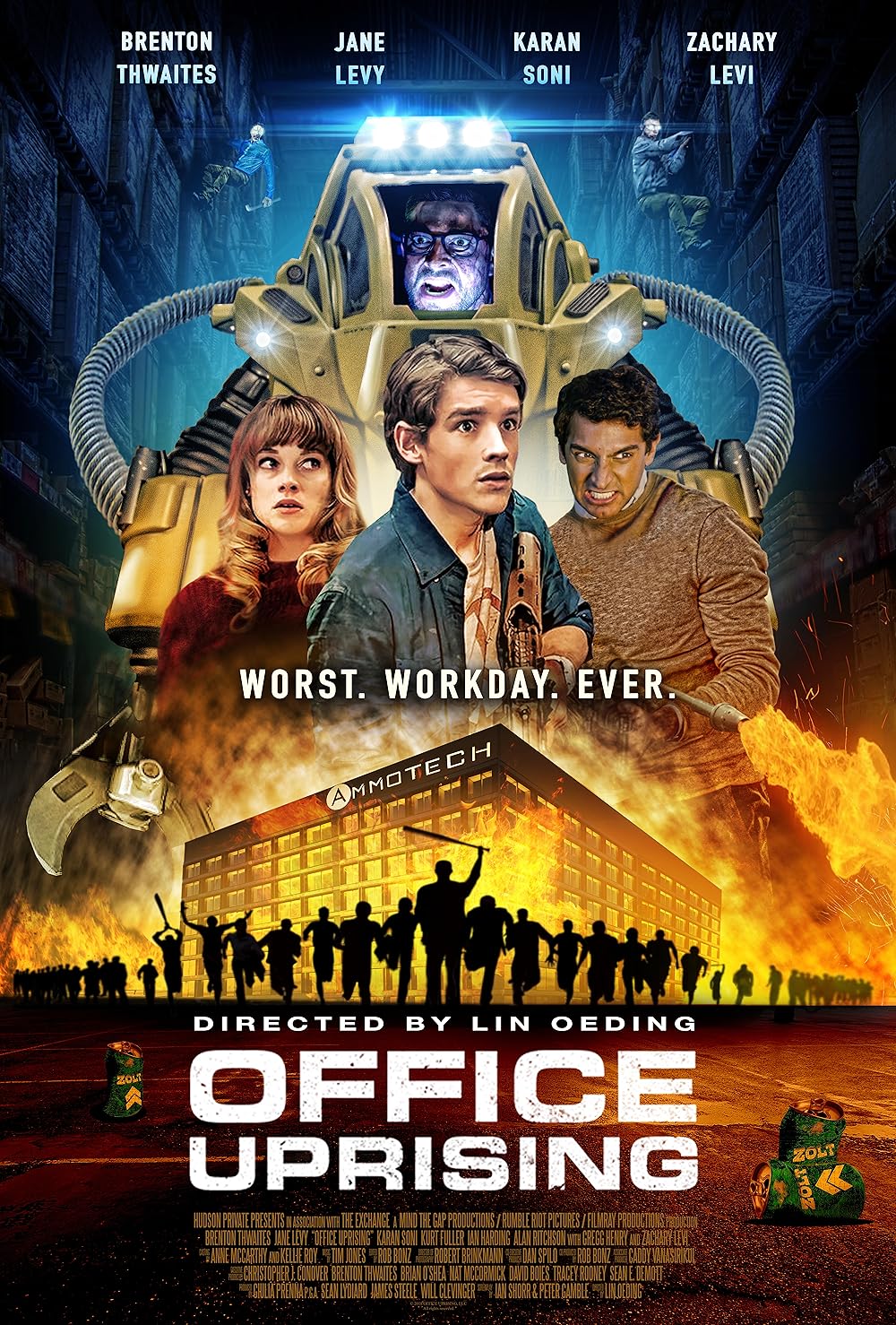 ดูหนังออนไลน์ฟรี Office Uprising (2018)