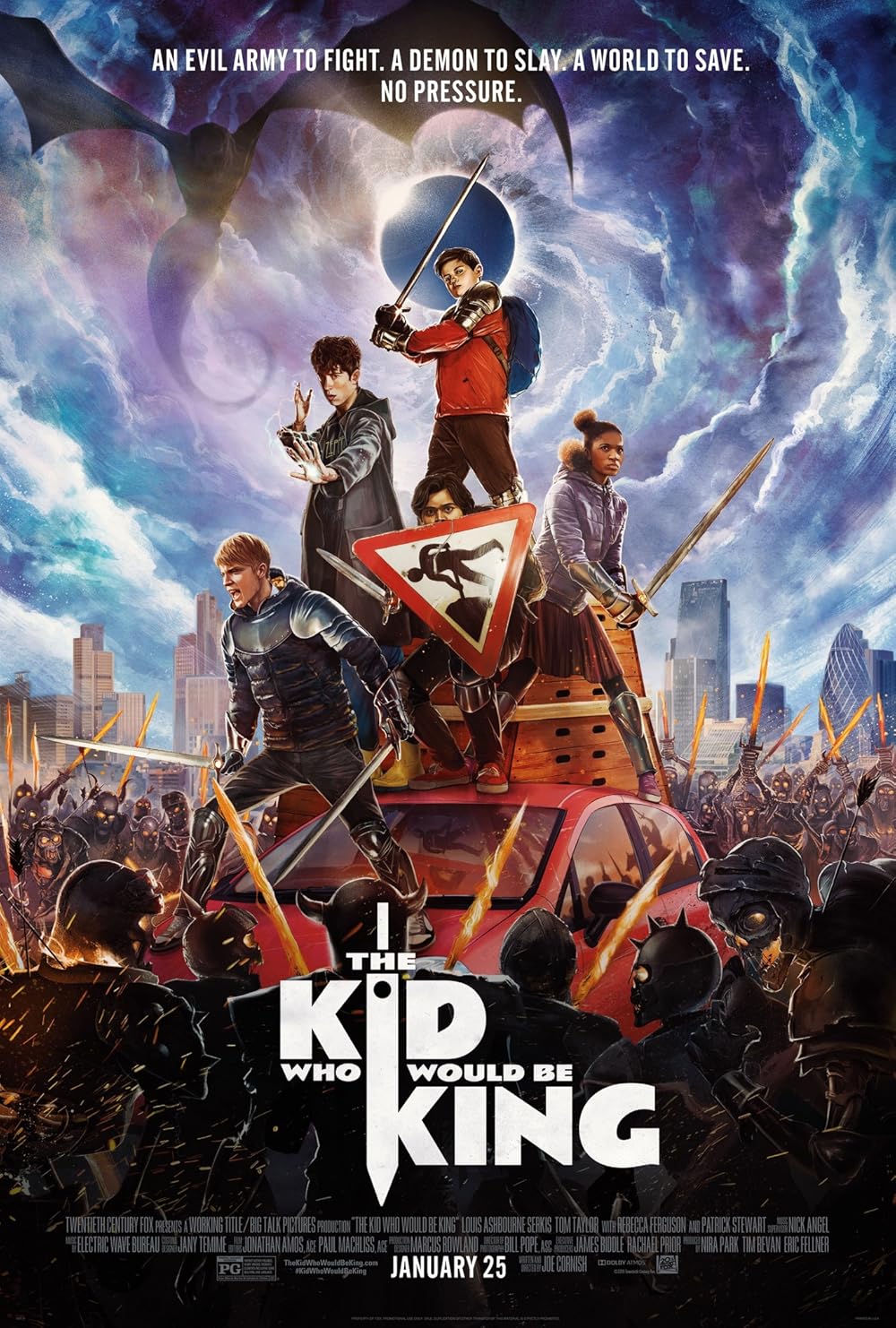ดูหนังออนไลน์ฟรี The Kid Who Would Be King (2019)
