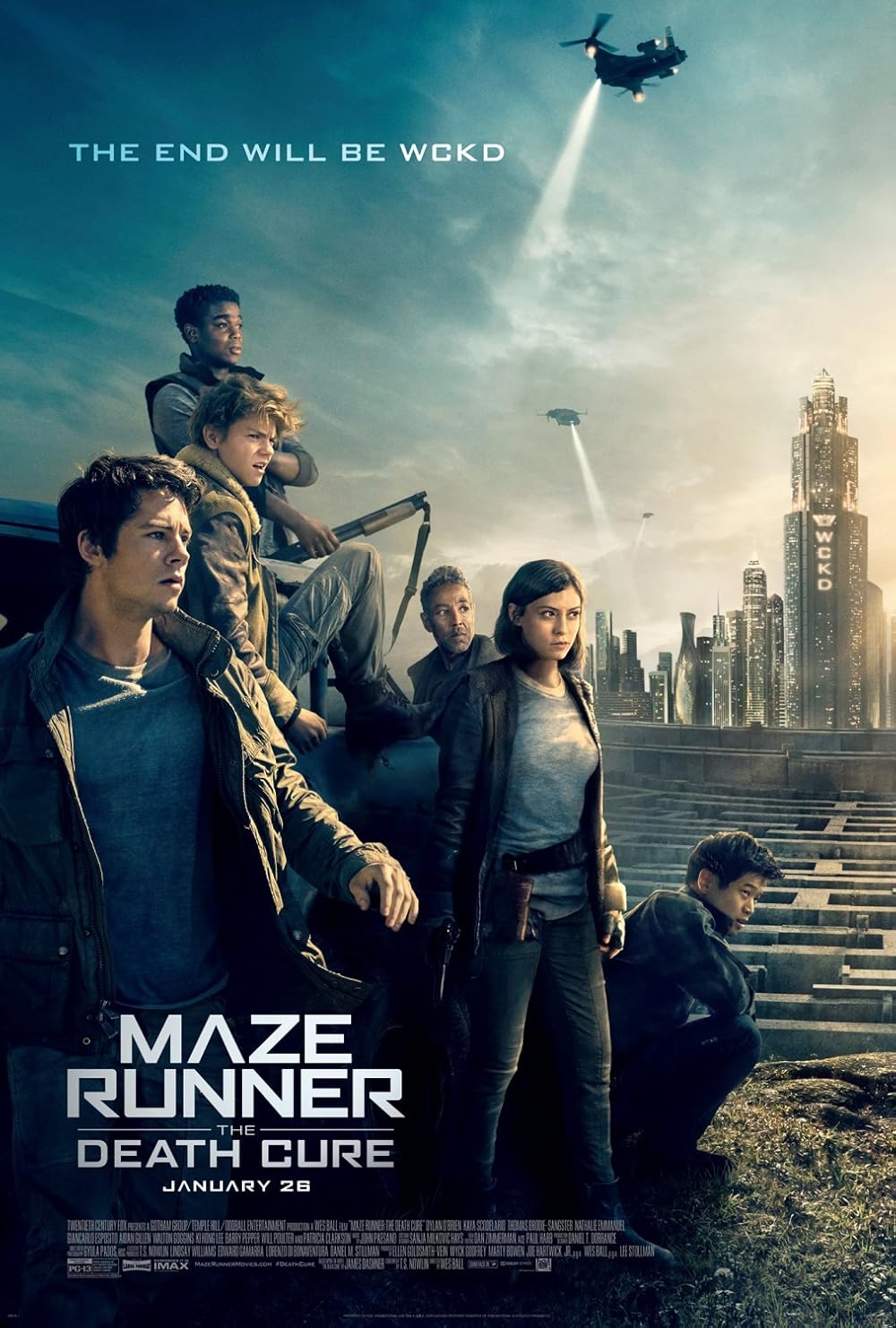 ดูหนังออนไลน์ฟรี Maze Runner 3: The Death Cure (2018)