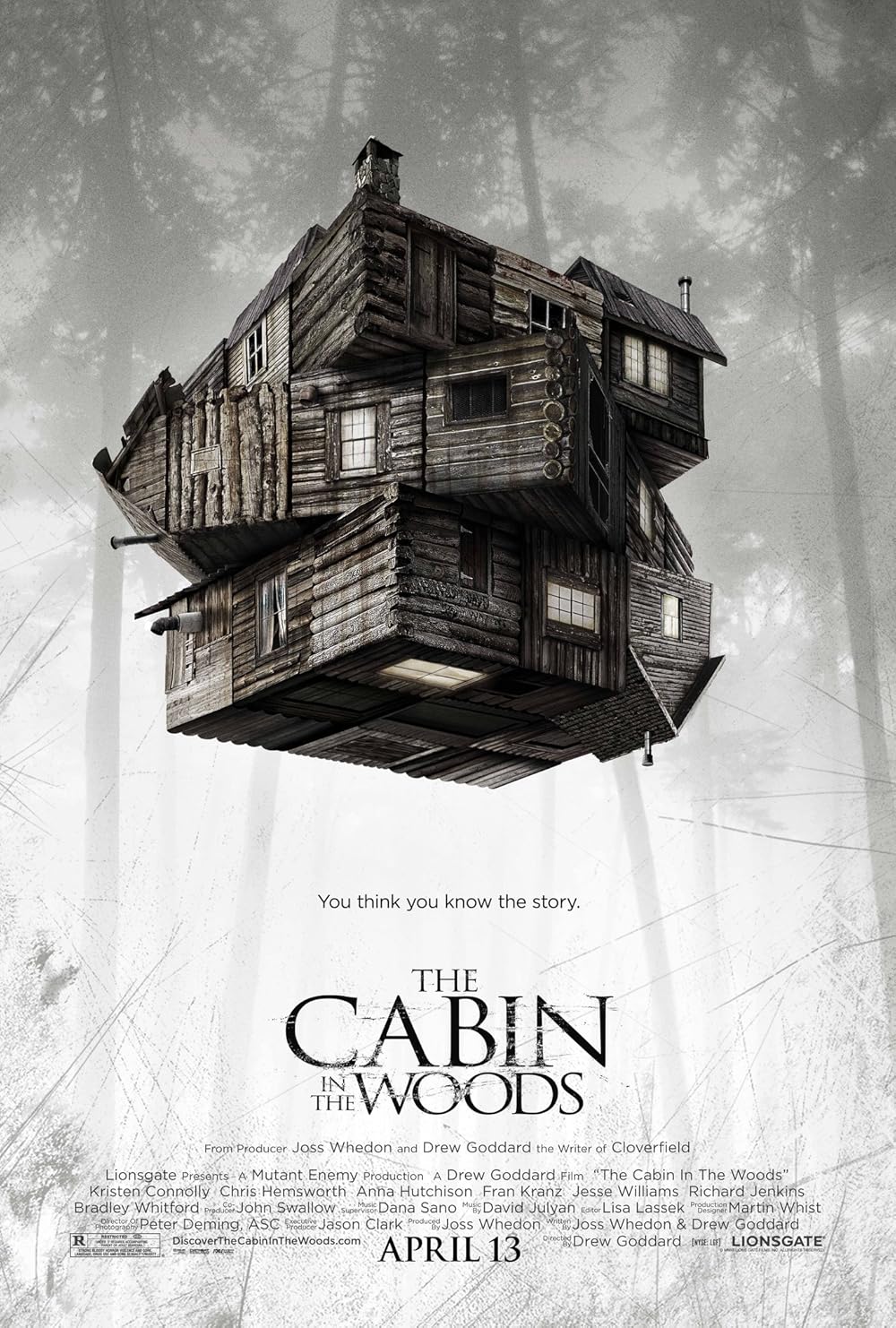 ดูหนังออนไลน์ฟรี The Cabin in the Woods (2012)