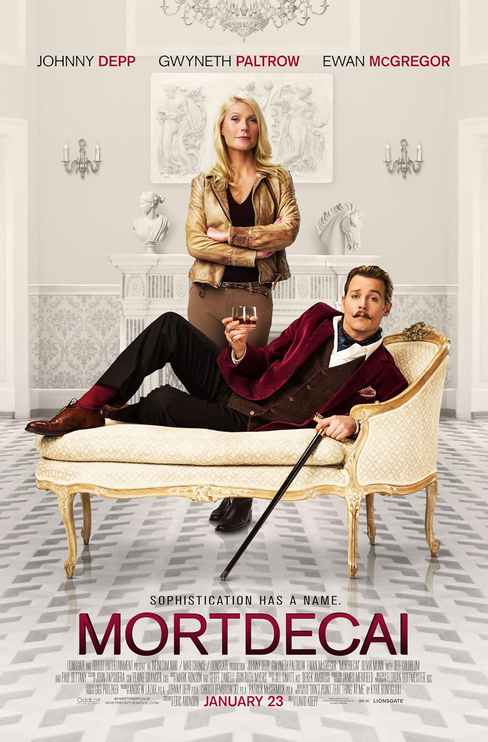 ดูหนังออนไลน์ฟรี Mortdecai (2015)